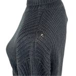 Nasty Gal Black Turn On Turtleneck Cropped Sweater Size L NWT Photo 4