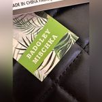 Badgley Mischka  Oval Phone Case CROSSBODY PURSE Black Vegan Leather Strap NWT Photo 4