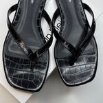 Calvin Klein Women's Stelea Flat Thong Sandals- Size 8- Black Photo 7