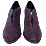 Worthington Plum Purple Leather Suede Slip On Heels Shoes ~ Women's Shoes 8.5 Photo 5