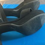 None Black Women's Heeled Sandals 7 1/2 Photo 3