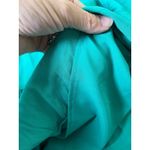 Green Tiered Maxi Dress Small Halter Tie Neck Sleeveless Flowy Resort Vacation Photo 10