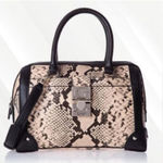 Guess Tan Gray Snake Python Faux Leather
Crossbody Bag. Photo 0