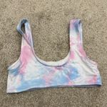 Frankie's Bikinis XS Funfetti twenty five swim bikini top SW 2918 Blue Photo 5