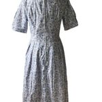 Laura Ashley  80’s Vintage Blue Floral Midi Dress Size Small / Vintage 10 NWOT Photo 77