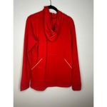 Nike  Dri-Fit Quarter Zip Hoodie Pullover Women's Size Medium Red Hooded Active Photo 1