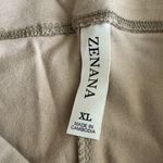 Zenana Women's Wide Waistband High Rise Full Length Leggings Beige XL Photo 7