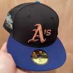 New Era Cap Hat club Rushmore Oakland athletics battle of the bay noho nati size 7 1/4  Photo 0