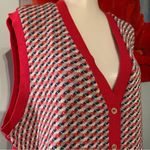 Lady Devon Vintage Sleeveless Vest Top Shirt IGLWU Union Made USA EUC Sweater Size L Photo 1