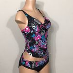 Anne cole New.  floral tankini set.  36B-34C top/ M-bottom   Retails $159 Photo 2