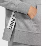 Nike hoodie sweatshirt zip up gray get fit dri fit medium Photo 6