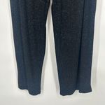 Onyx Nite  By Wendye Chaitin Black Shimmer Pants Pull On Wide Leg Evening Sz 18 Photo 3
