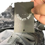 The Upside Snow Leopard Drawstring Crops Leggings Gray Size Small Photo 11