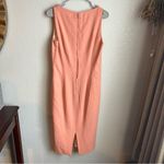 L’Wren Scott Peach Tailored Sheath Dress Pink Size 8 Photo 4