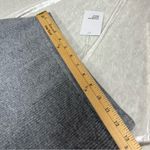 Lucy Paris NWT  M grey knit high slit Charcoal Pencil Skirt pullon gray Photo 3