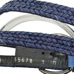 Stuart Weitzman Stuart Whitman blue suede rope espadrille wedge sandals 9 Photo 1