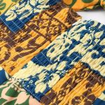 Boutique Alexia Printed Cut Out Halter Backless A-Line Midi Dress Photo 6