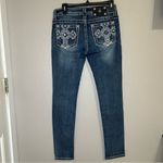 Miss Me  Signature Rise Skinny Embellished Denim Jeans women’s size 28 Photo 4