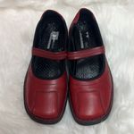 Josef Seibel woman’s red maryjane flats Size 38 Photo 2