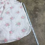 American Vintage Vintage y2k coquette floral lace detail ruffle top Photo 3