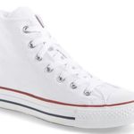 Converse white high tops  Photo 0