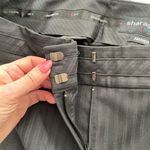 Sharagano Amanda Black Striped Business Casual Pants Trousers, size 12 Photo 4