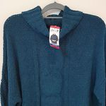 Seven7 NWT  Teal Blue Chenille Crop Neck Sweater Sz XL MSRP: $75 Photo 7