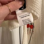 NWT Yozy Cherry Embroidered White Sweater Size L Photo 3