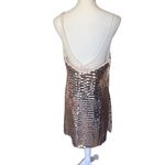 Free People NWT Sequin Dress with Sheer Straps, Large Photo 3