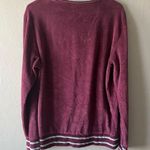 American Eagle  Velvet Maroon Sweater Size Small Photo 4
