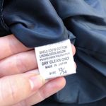 vintage • 1980s printed velvet jacket Saxton Hall floral peacock black red blue Size M Photo 9