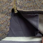 J.Crew  Metallic Tweed Zipper Pencil Skirt Sz 6 Photo 10