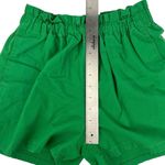 Urban Outfitters Kelly Green Paper Bag Shorts Small Photo 4