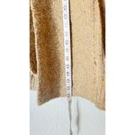 ZARA Women’s Longline Cardigan Sweater Coat Open Front Beige Size L Photo 3
