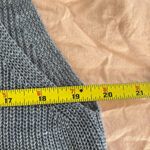 Eileen Fisher  Blue ORGANIC LINEN MELANGE SHELL Ribbed blue Small Photo 6