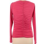 J.Crew Women’s Dusty Rose Pink Ruched Long Sleeve Jersey Knit Top Size Medium M Photo 1