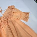 Tularosa Crawford Dress in Cantaloupe Orange Small Photo 4