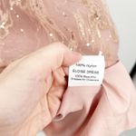 NWT JessaKae Womens Fairycore Eloise Floral Puff Sleeve Sequin Princess Dress XL Pink Photo 8