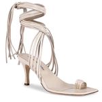 Revolve A'mmonde Atelier Aria 75 Multi Strap, Size EU 38.5 US 8.5 White Photo 0