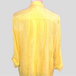 Ruby Rd  yellow button up blouse! Photo 6
