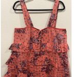 Free People  Sunrise Nightie Coral Mini Dress Photo 5