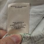 Elevenses Anthropologie  NWT Mint Green Patterned Hawthorn Flowy Wide Leg Pants Photo 9