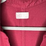 SO  Burgundy Lace-Up Collared Sleeveless Dress Photo 6