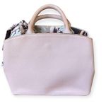 Betsey Johnson Vintage Y2K Pink XOGIGI Purse Handbag with Pink Floral Scarf Photo 2