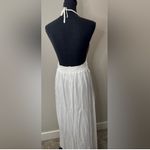White crochet lace top maxi dress Size M Photo 1