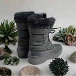 Sorel Vintage:  x Kaufman ★ Canada Nylon Snow Waterproof Duck Boots ★ Black ★ 6M Photo 13