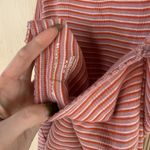 American Eagle  Pink Striped Halter Top Photo 3