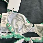 Vitamin A  Seafoam Green and White Gingham Bikini Tops (2) Photo 5
