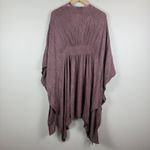 Torrid  Kimono Cardigan Women's OS Dusty Rose Smocked Open Toppe Butterfly Sleeve Photo 2