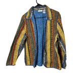 Alfred Dunner Women's Jacket Size 14 Multicolor Striped Geometric Print Photo 0